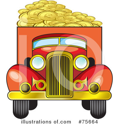 Royalty-Free (RF) Money Clipart Illustration by Lal Perera - Stock Sample #75664