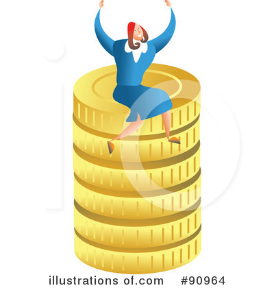 Royalty-Free (RF) Money Clipart Illustration by Prawny - Stock Sample #90964