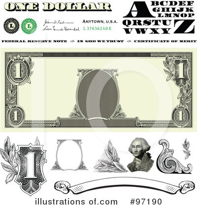 Money Elements Clipart #97190 by BestVector