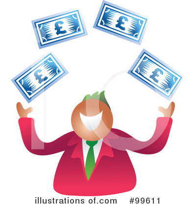 Royalty-Free (RF) Money Clipart Illustration by Prawny - Stock Sample #99611