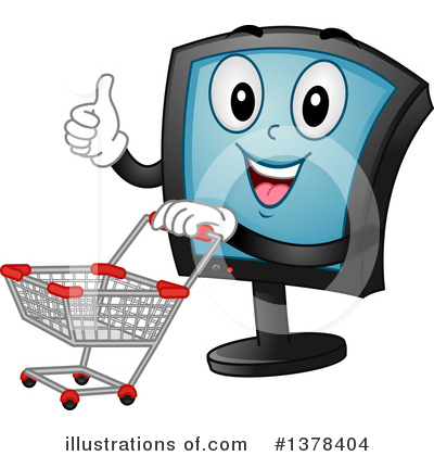 Internet Shopping Clipart #1378404 by BNP Design Studio