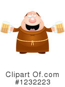 Monk Clipart #1232223 by Cory Thoman