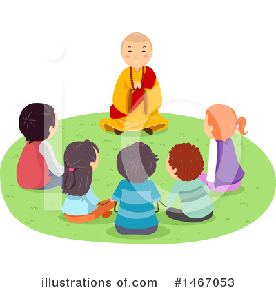 Buddhism Clipart #1467053 by BNP Design Studio