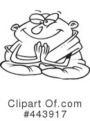 Monk Clipart #443917 by toonaday
