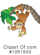 Monkey Clipart #1051503 by visekart