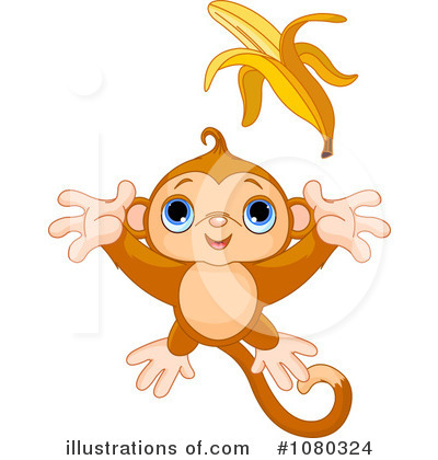 Primate Clipart #1080324 by Pushkin