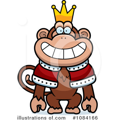 Royalty-Free (RF) Monkey Clipart Illustration by Cory Thoman - Stock Sample #1084166