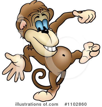 Monkey Clipart #1102860 by dero