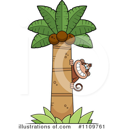 Palm Tree Clipart #1109761 by Cory Thoman