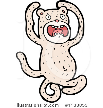 Royalty-Free (RF) Monkey Clipart Illustration by lineartestpilot - Stock Sample #1133853