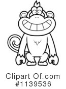 Monkey Clipart #1139536 by Cory Thoman