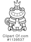 Monkey Clipart #1139537 by Cory Thoman