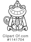 Monkey Clipart #1141704 by Cory Thoman