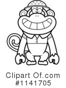 Monkey Clipart #1141705 by Cory Thoman