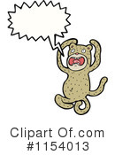 Monkey Clipart #1154013 by lineartestpilot