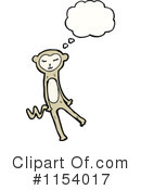 Monkey Clipart #1154017 by lineartestpilot