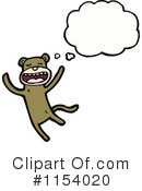 Monkey Clipart #1154020 by lineartestpilot