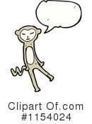 Monkey Clipart #1154024 by lineartestpilot