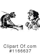 Monkey Clipart #1166637 by Prawny Vintage