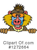 Monkey Clipart #1272664 by Dennis Holmes Designs