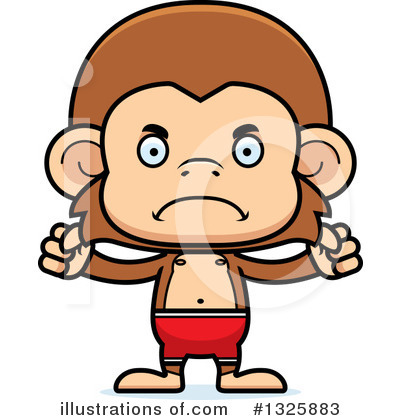 Royalty-Free (RF) Monkey Clipart Illustration by Cory Thoman - Stock Sample #1325883