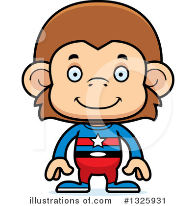 Royalty-Free (RF) Monkey Clipart Illustration by Cory Thoman - Stock Sample #1325931