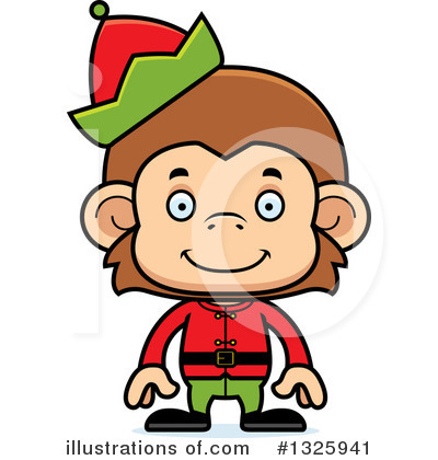 Royalty-Free (RF) Monkey Clipart Illustration by Cory Thoman - Stock Sample #1325941