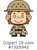 Monkey Clipart #1325942 by Cory Thoman