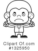 Monkey Clipart #1325950 by Cory Thoman