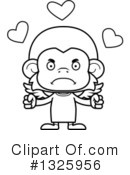 Monkey Clipart #1325956 by Cory Thoman