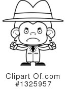 Monkey Clipart #1325957 by Cory Thoman