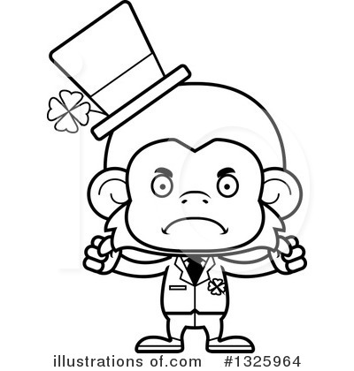 Royalty-Free (RF) Monkey Clipart Illustration by Cory Thoman - Stock Sample #1325964