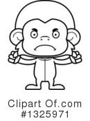 Monkey Clipart #1325971 by Cory Thoman