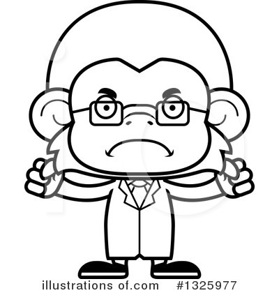 Royalty-Free (RF) Monkey Clipart Illustration by Cory Thoman - Stock Sample #1325977