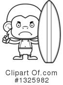 Monkey Clipart #1325982 by Cory Thoman