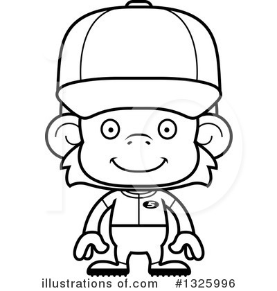 Royalty-Free (RF) Monkey Clipart Illustration by Cory Thoman - Stock Sample #1325996