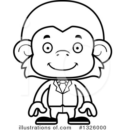 Royalty-Free (RF) Monkey Clipart Illustration by Cory Thoman - Stock Sample #1326000