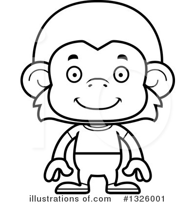 Royalty-Free (RF) Monkey Clipart Illustration by Cory Thoman - Stock Sample #1326001