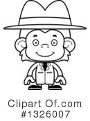 Monkey Clipart #1326007 by Cory Thoman