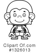 Monkey Clipart #1326013 by Cory Thoman
