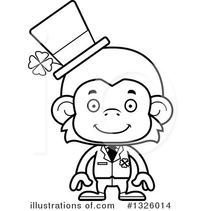 Royalty-Free (RF) Monkey Clipart Illustration by Cory Thoman - Stock Sample #1326014