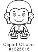 Monkey Clipart #1326016 by Cory Thoman