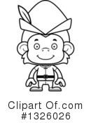 Monkey Clipart #1326026 by Cory Thoman