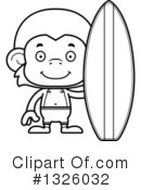 Monkey Clipart #1326032 by Cory Thoman