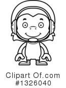 Monkey Clipart #1326040 by Cory Thoman
