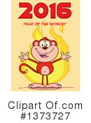 Monkey Clipart #1373727 by Hit Toon