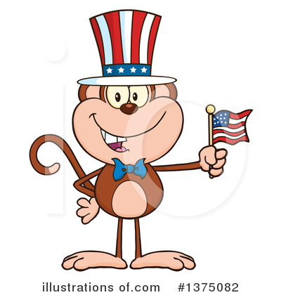 Monkey Clipart #1375082 by Hit Toon