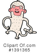 Monkey Clipart #1391365 by lineartestpilot