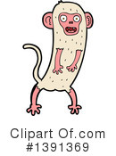 Monkey Clipart #1391369 by lineartestpilot