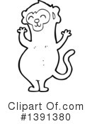 Monkey Clipart #1391380 by lineartestpilot